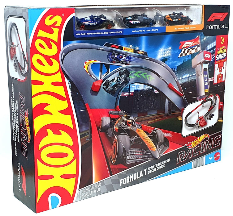 Hot Wheels 1/64 Scale JDY15 - F1 Sprint Race Circuit Visa BWT McLaren