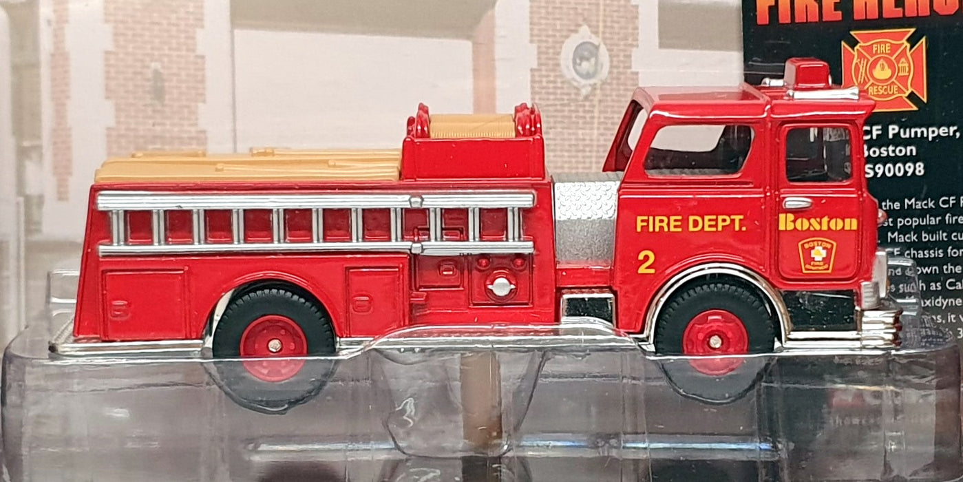 Corgi Diecast CS90098 - Mack CF Pumper Boston Fire Dept. - Red