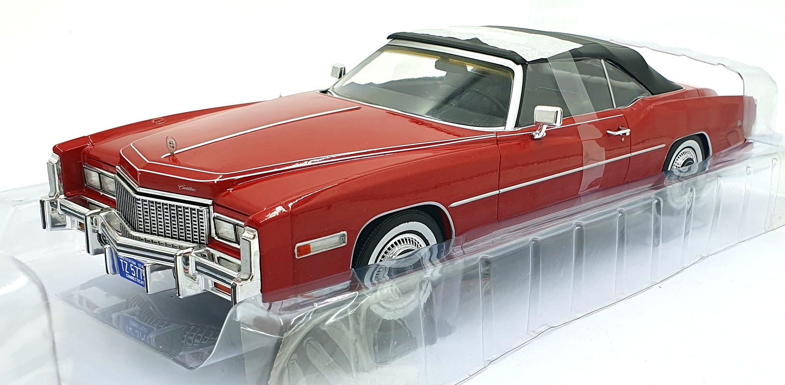Model Car Group 1/18 Scale MCG18471 - Cadillac Eldorado Convertible - Met. Red