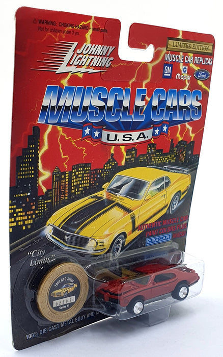 Johnny Lightning 1/64 Scale 200-210 Muscle Cars 1965 Pontiac GTO Judge Red