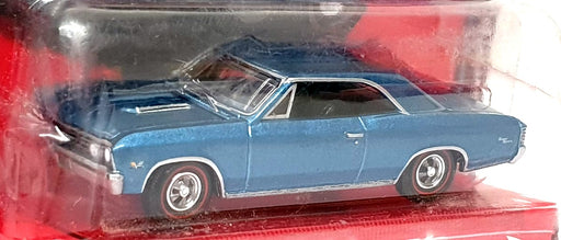 Auto World 1/64 Scale AW64132 - 1967 Chevy Chevelle SS - Met. Blue