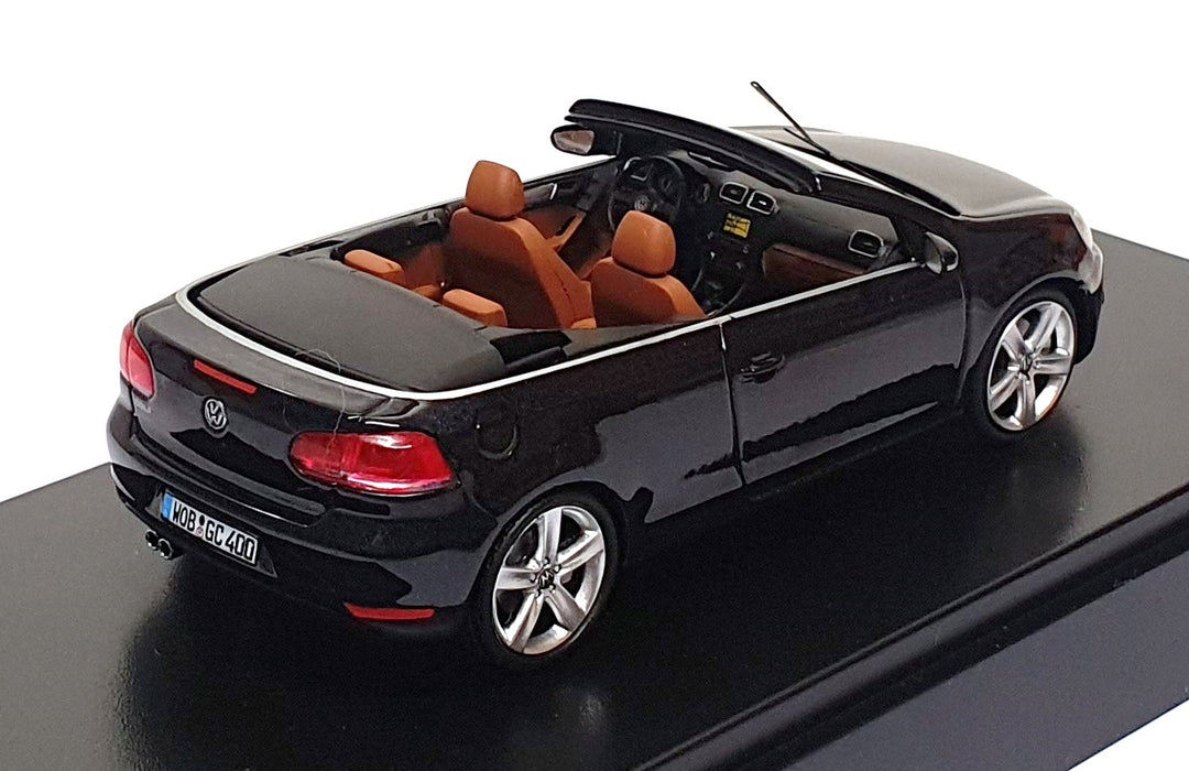 Schuco 1/43 Scale 5K7 099 300 U4V - 2011 VW Golf Cabriolet - Dk. Purple