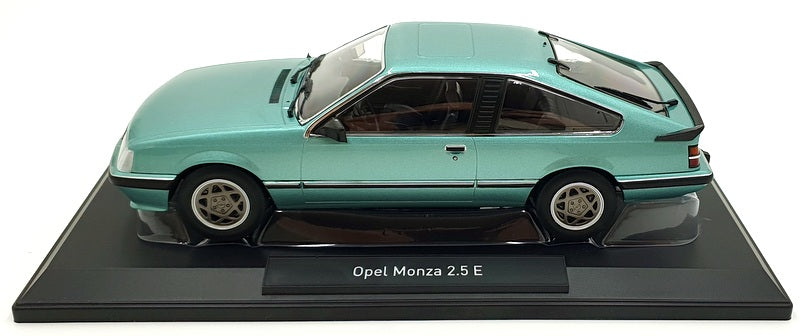 Norev 1/18 Scale Diecast 183643 - 1983 Opel Monza 2.5 E - Met. Beryll Green