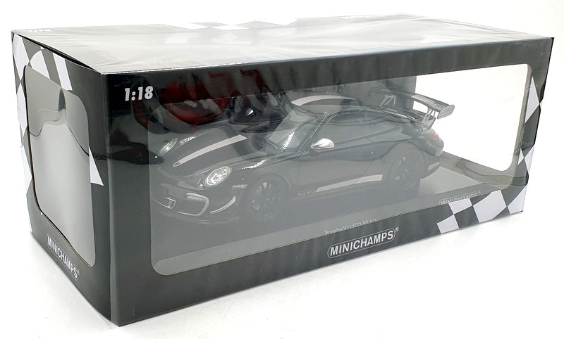 Minichamps 1/18 Scale Diecast 155 062220 - Porsche 911 GT3 RS 4.0 2011 - Black