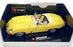 Burago 1/18 Scale Diecast 3026 - Jaguar E-Type Cabriolet 1961 - Yellow
