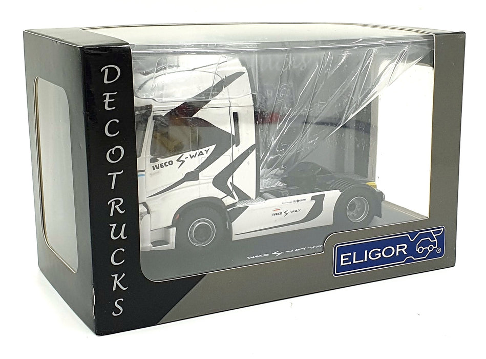 Eligor 1/43 Scale Model Truck 116767 - Iveco Tracteur S Way - White