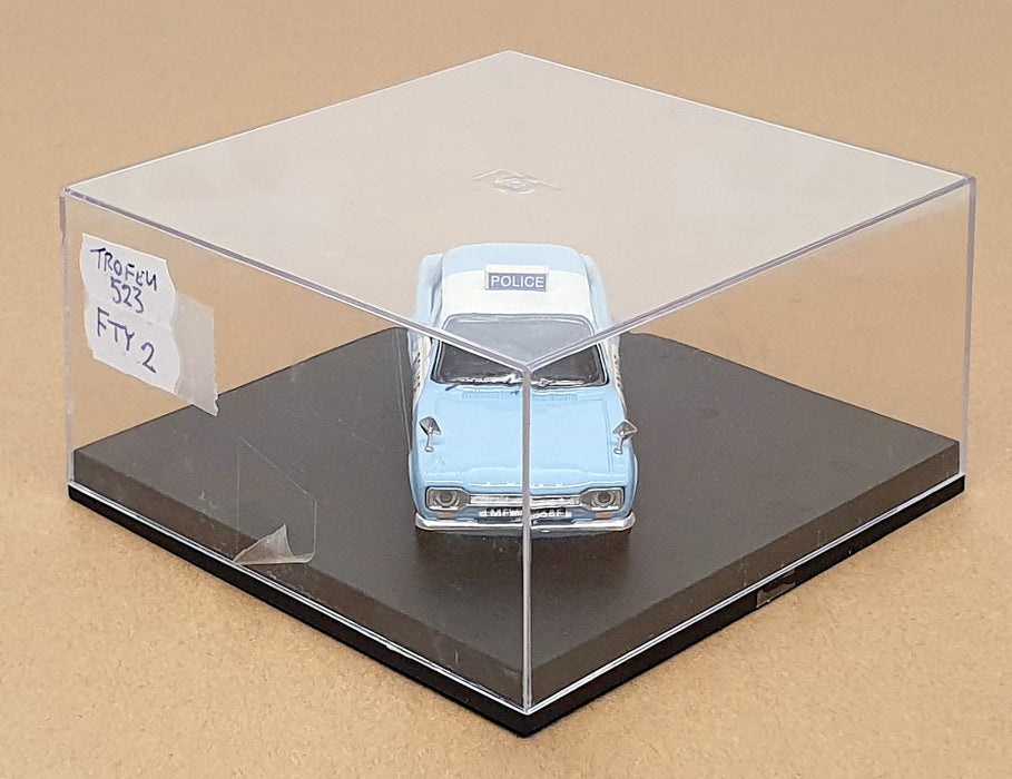 Trofeu 1/43 Scale 523 - Ford Escort Mk1 1300 GT Police Car - Lt. Blue/White