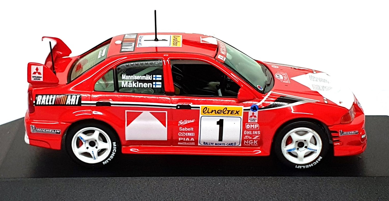 Skid 1/43 Scale SKW99002 - Mitsubishi Lancer Evo VI #1 Winner Monte Carlo 1999