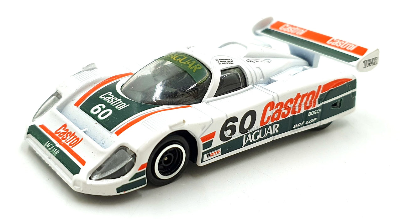 Corgi Appx 10cm Long Diecast C144/1 - Jaguar XJR9 Race Car Castrol #60 - White