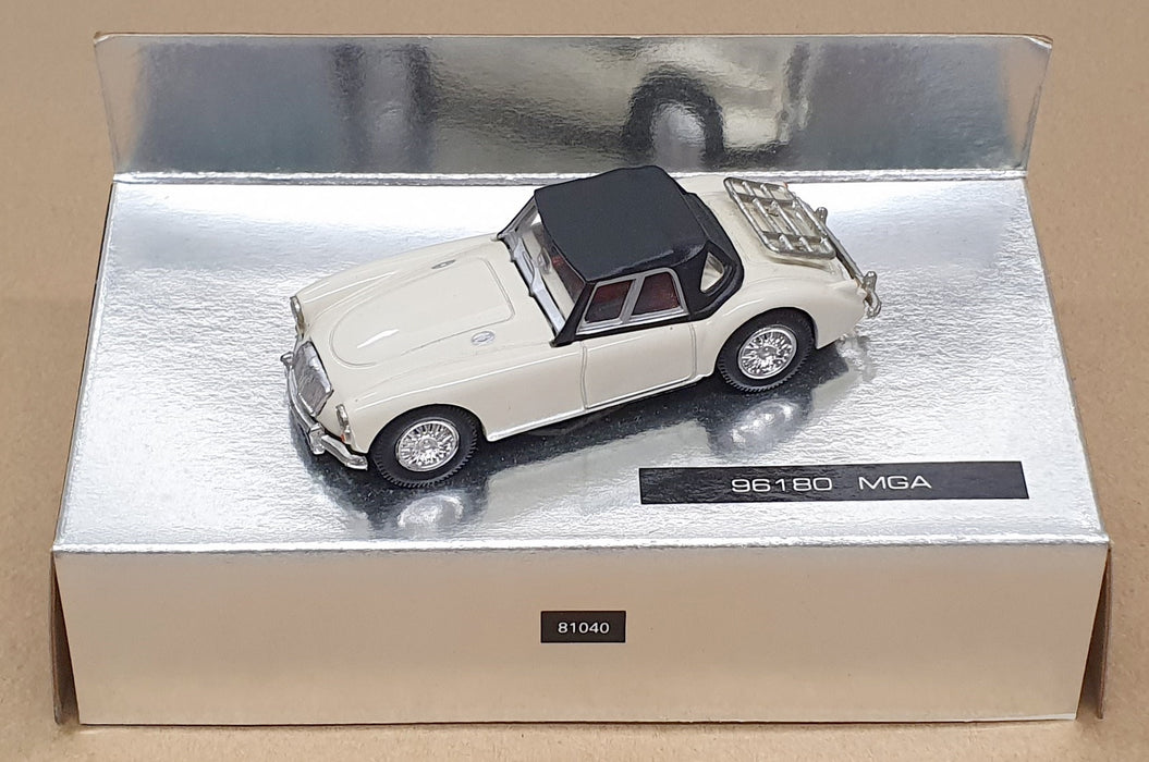 Corgi 1/43 Scale Diecast 96180 - MG MGA Soft Top - Ivory