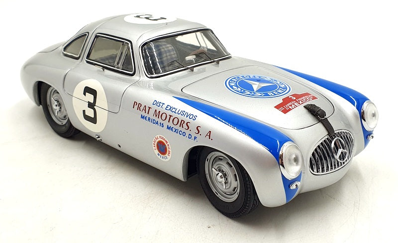 CMC 1/18 Scale Diecast DC17125S - Mercedes-Benz 300SL carrera Panamerica #3
