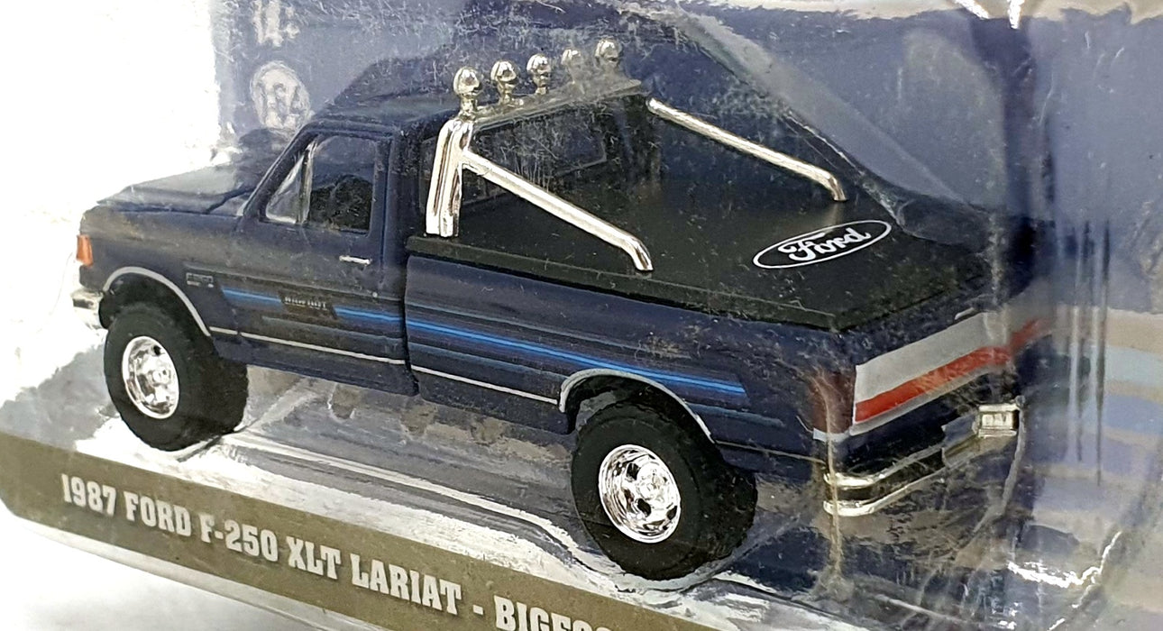 Greenlight 1/64 Scale 30433 - 1987 Ford F-250 XLT Lariat - Bigfoot Cruiser #1