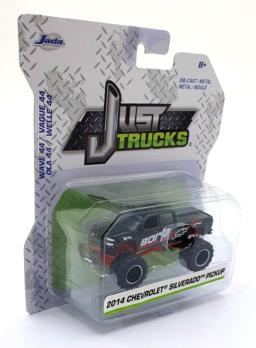 Jada Just Trucks 1/64 Scale 14020 - 2014 Chevrolet Silverado PickUp - Black