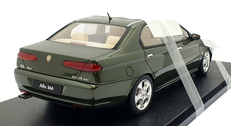 Cult 1/18 Scale Resin CML197-1 - 1998-2002 Romeo 166 Super 3.0 24V - Met. Green