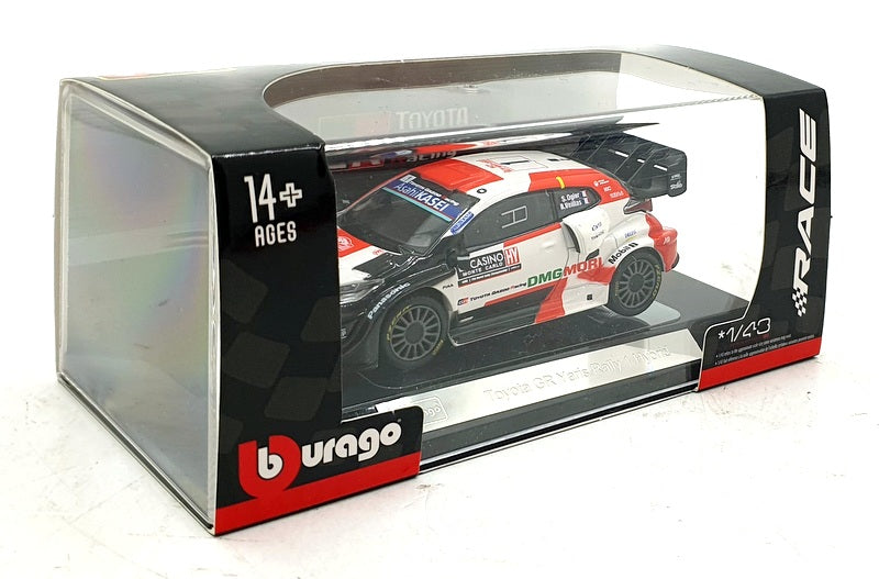 Burago Race 1/43 Scale Diecast 38310 - Toyota GR Yaris Rally 1 Hybrid #1