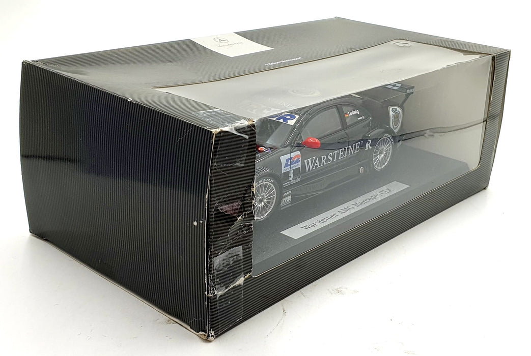 Maisto 1/18 Scale Diecast B6 696 2109 Mercedes-Benz CLK AMG Warsteiner Ludwig #5