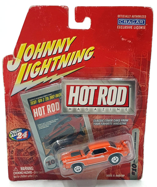 Johnny Lightning 1/64 Scale 292-03 - 1969 Mercury Cougar Eliminator - Orange