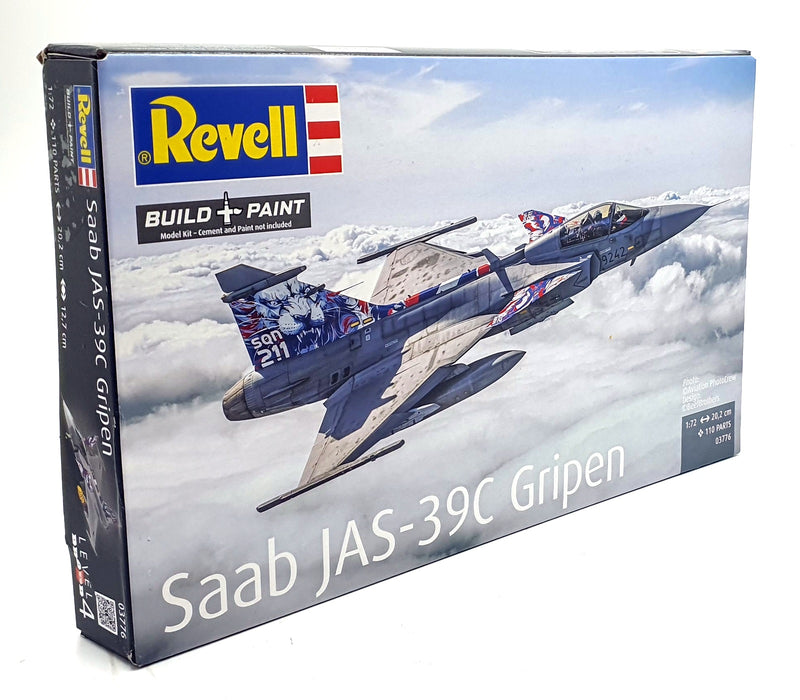 Revell 1/72 Scale Model Kit 03776 - Saab JAS - 39C Gripen Aircraft