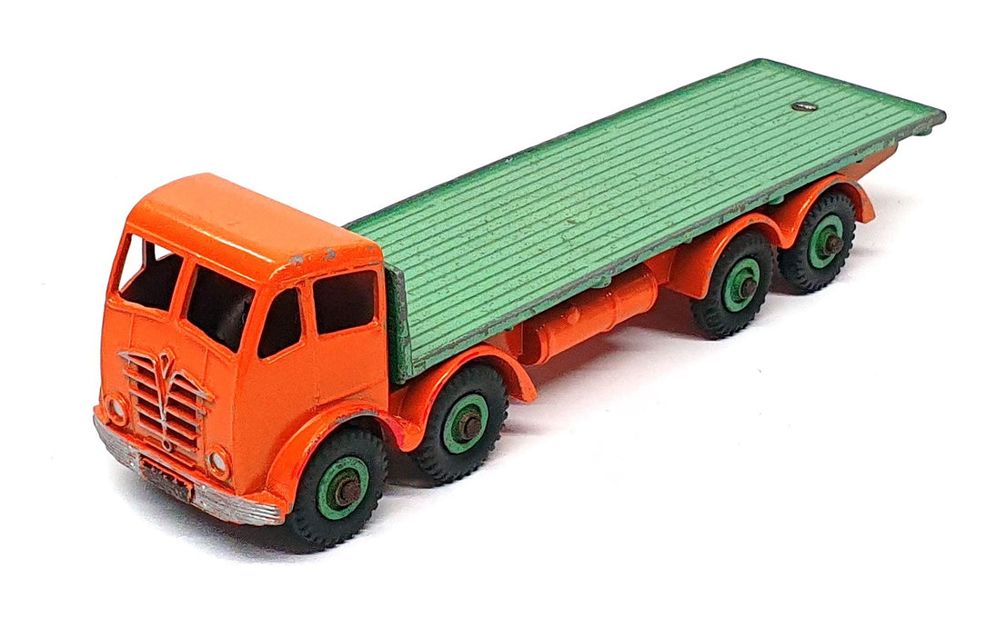 Dinky Supertoys 30526K - Foden Flat Truck - Orange/Green REPAINT