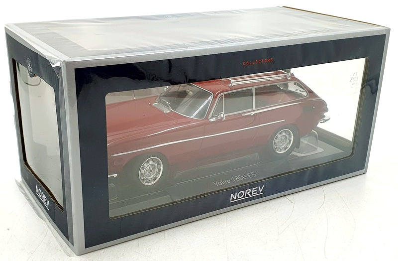 Norev 1/18 Scale Diecast 188723 - Volvo 1800 ES US version 1972 - Red
