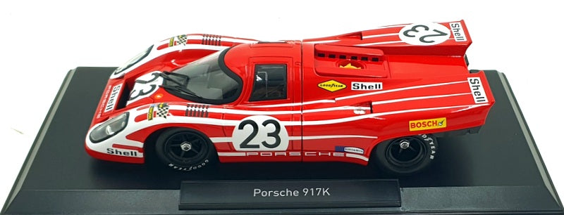 Norev 1/18 Scale 187586 - 1970 Porsche 917K #23 1st France 24h Hermann/Attwood