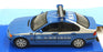 Cararama 1/43 Scale 210226A - BMW Polizia K61 Police Car - Blue