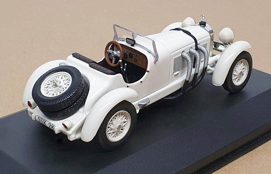 Altaya 1/43 Scale Diecast ALSSK28 - 1928 Mercedes Benz SSK- White