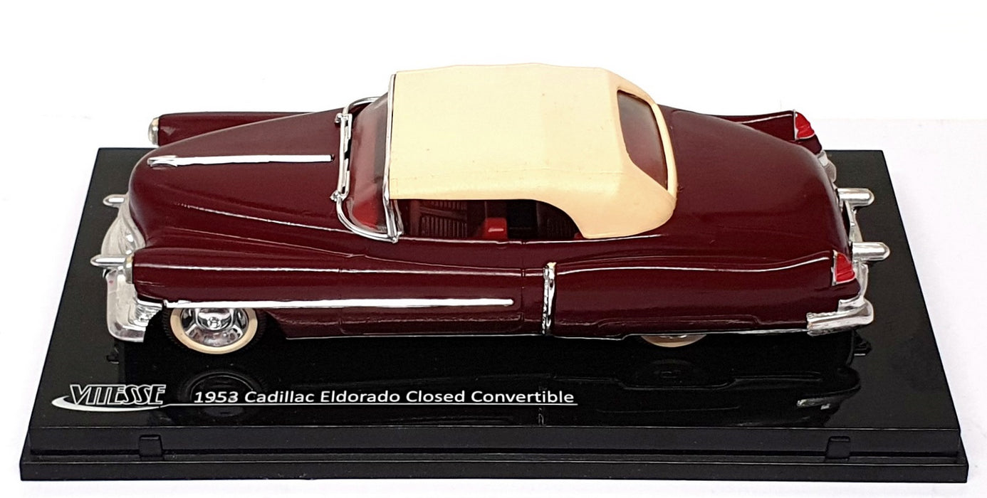 Vitesse 1/43 Scale RW53B - 1953 Cadillac Eldorado - REPAINT Burgundy/Beige