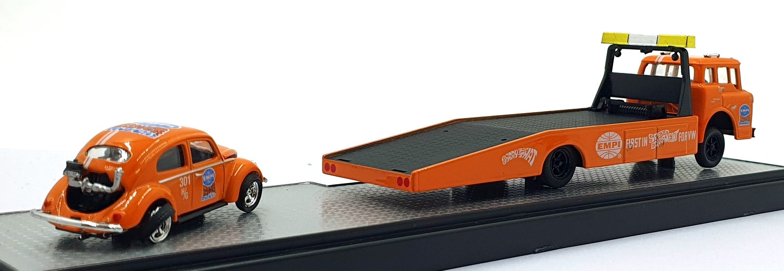 Castline M2 Machines 1/64 Scale S37 '57 Mack Model N & '53 VW Beetle Deluxe USA