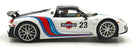 Carrera 1/32 Scale Slot Car 27467 - Porsche 918 Spyder #23 "Martini Racing"