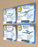 Daron Hot Wings Private Series 19202 - 4 Piece Aircraft Set - White