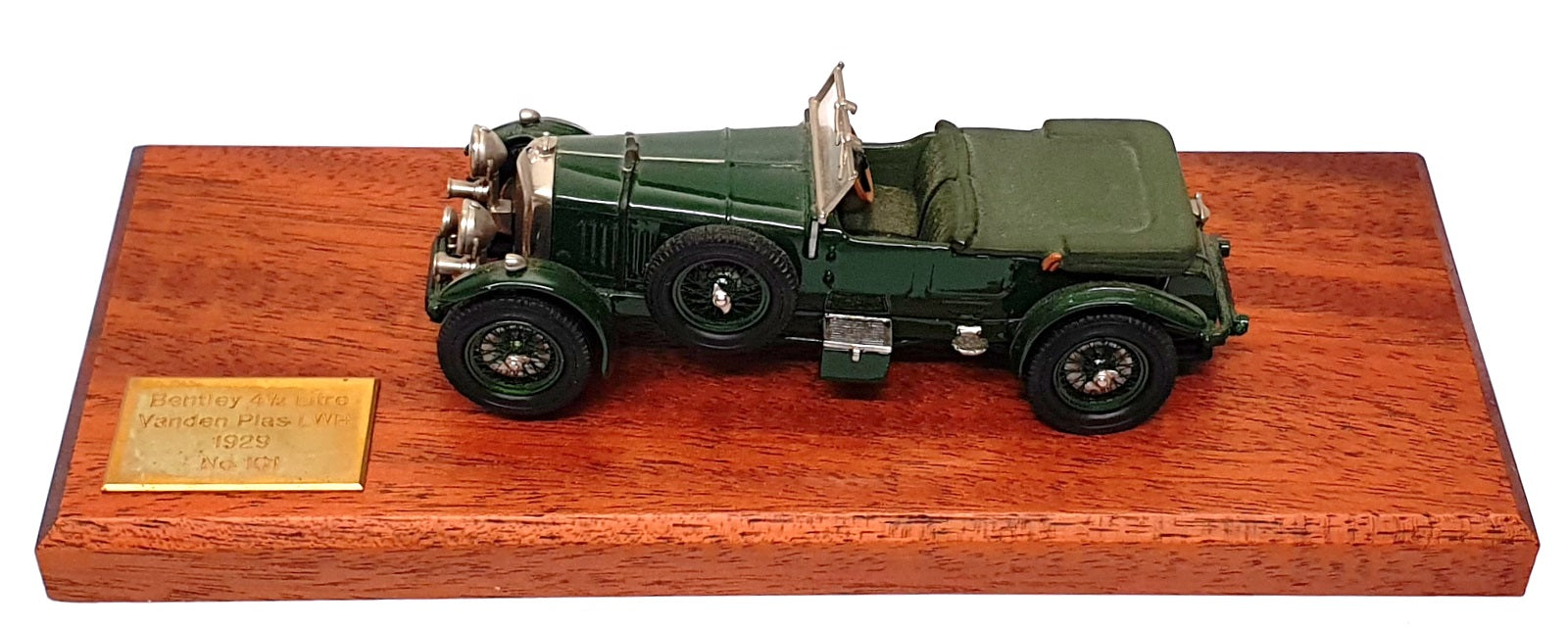 Top Marques 1/43 Scale B1 - 1929 Bentley 4½L Vanden Plas - Green 1 Of 300