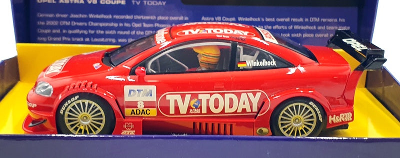 Scalextric 1/32 Scale Slot Car C2475A - Opel Astra V8 Coupe #8 - Red