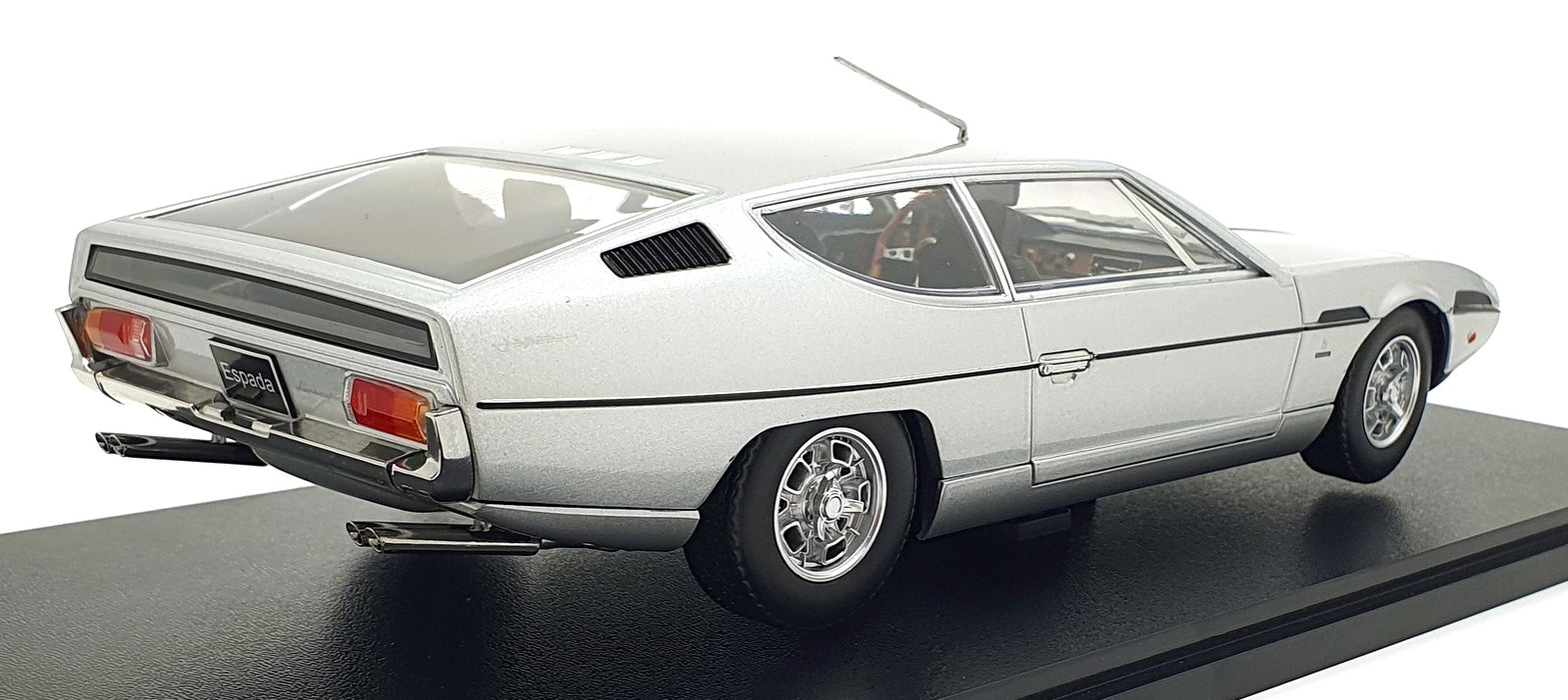 KK Scale 1/18 Scale KKDC181404 - 1970 Lamborghini Espada S2 - Silver