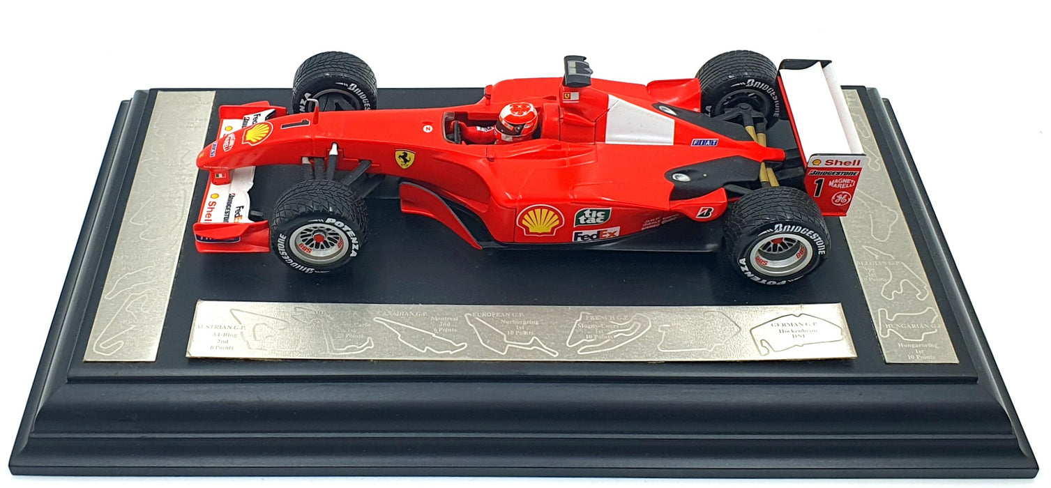Hot Wheels 1/18 Scale Diecast 11326B Ferrari F2001 Michael Schumacher W/C