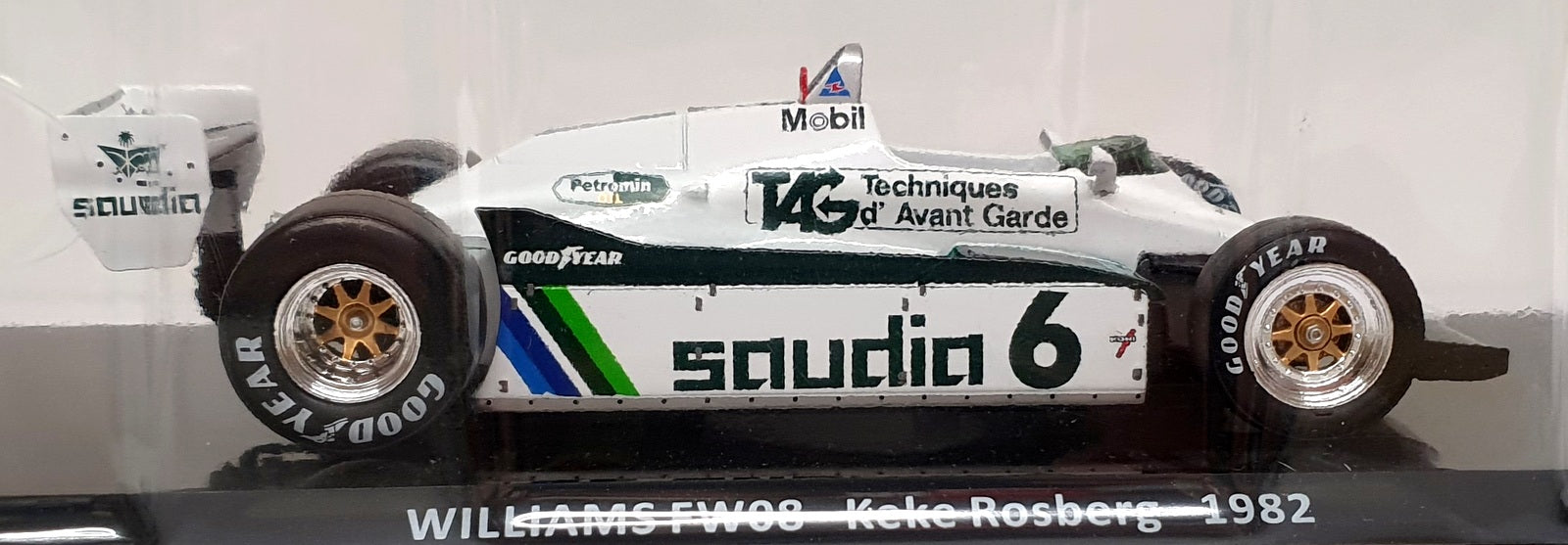 Altaya 1/24 Scale Diecast MW2ALA0025 - Williams FW08 #6 1982 - Keke Rosberg