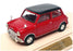 Corgi 1/43 Scale AN02528 - 1961 Austin Mini Seven Cooper - Tartan Red