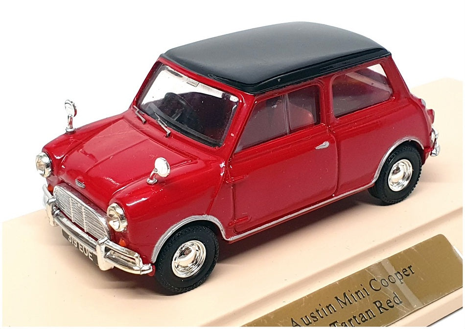 Corgi 1/43 Scale AN02528 - 1961 Austin Mini Seven Cooper - Tartan Red