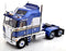 KK Scale Road Kings 1/18 Scale RK180144 - Kenworth K100 Aerodyne 1976 - Blue