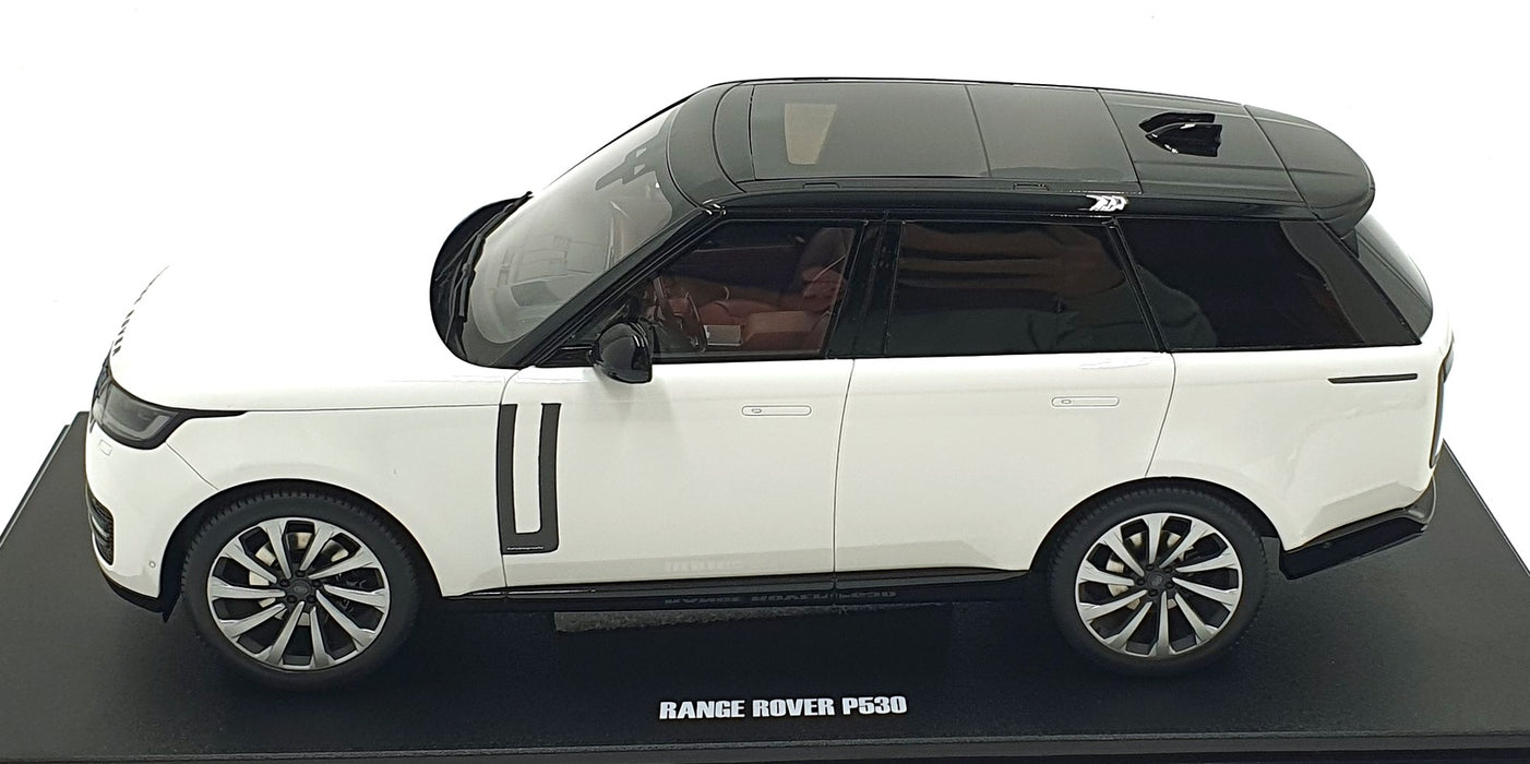 Lange Rover Scale GT Spirit 1/18 Scale GT533 - Range Rover Autobiography P530 - White — R ...