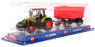 Siku 08129 - Claas Ares 697 ATZ Tractor & Trailer - Green/Red