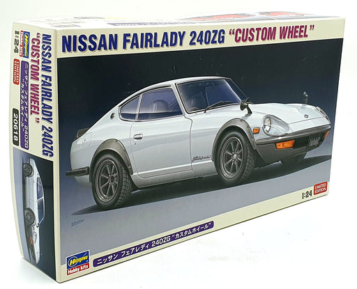 Hasegawa Kits 1/24 Scale 20618 - Nissan Fairlady 240ZG "Custom Wheel"