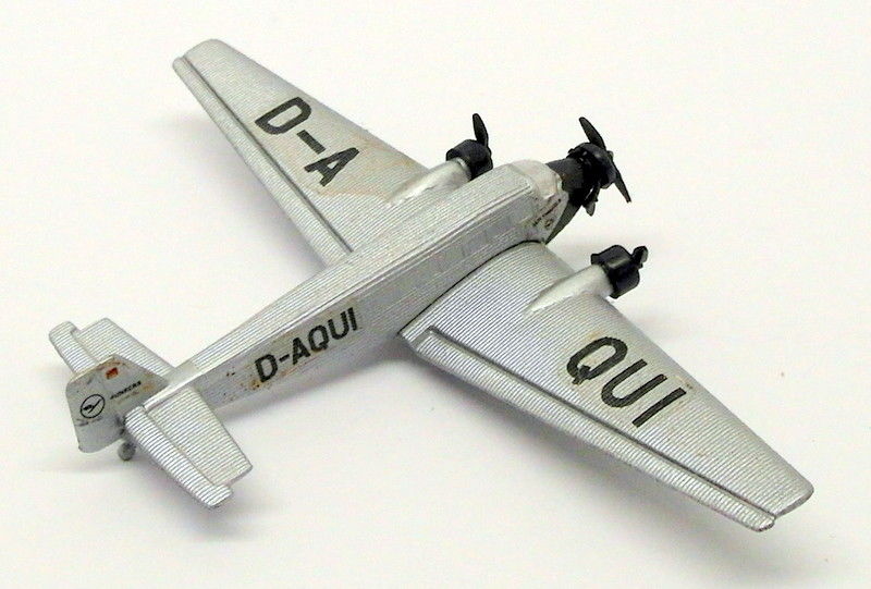 Schabak 1/250 Scale Diecast 1027/1 - Junkers JU-52 - Silver
