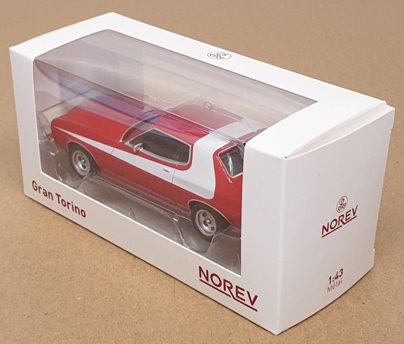 Norev 1/43 Scale Diecast 270586 - Ford Gran Torino "Starsky & Hutch" Red/White