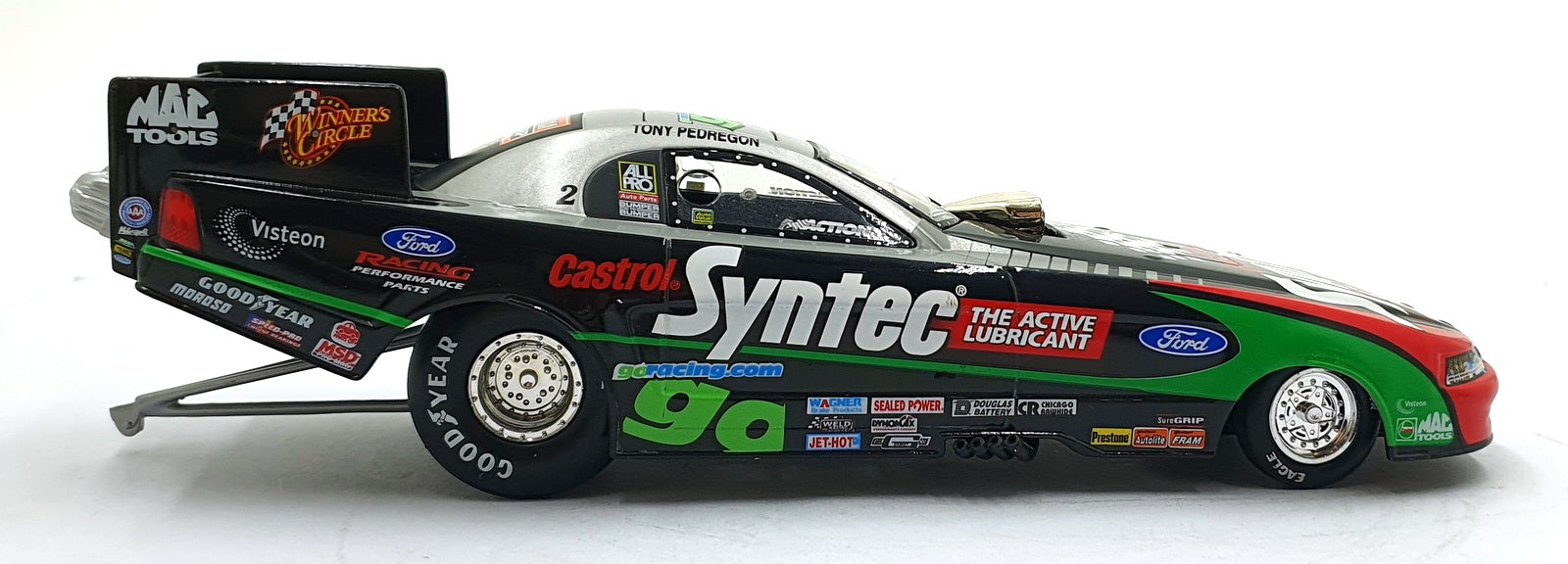 Action 1/24 Scale 100036 Mustang Funny Car Dragster - Tony Pedregon