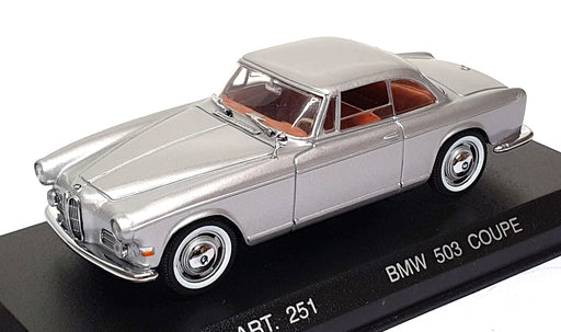 Detail Cars 1/43 Scale Diecast ART251 - 1959 BMW 503 Coupe - Silver