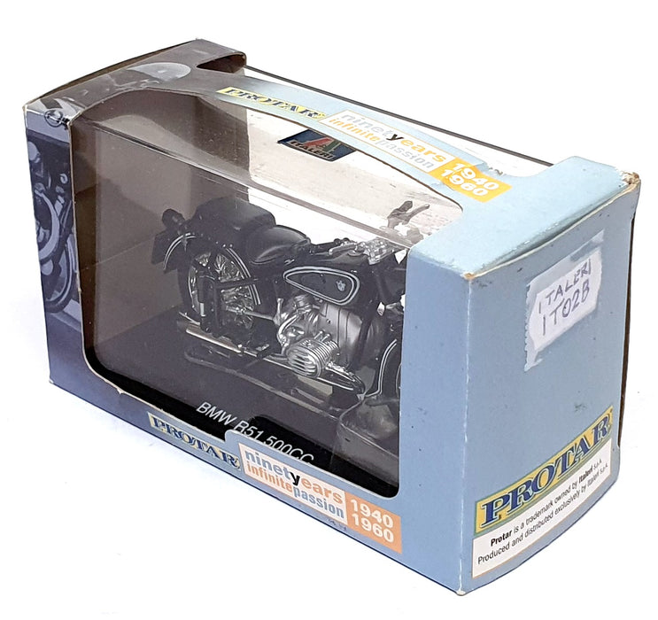 Italeri 1/22 Scale IT02B - BMW R51 500cc Motorbike - Black