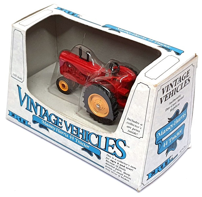 Ertl 1/43 Scale Diecast 2528 - Massey Harris 44 Tractor - Red