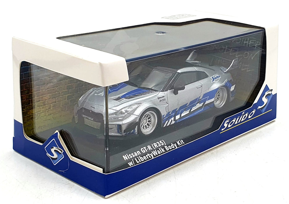 Solido 1/43 Scale S4311211 - 2020 Nissan Skyline GT-R (R35) Liberty Walk