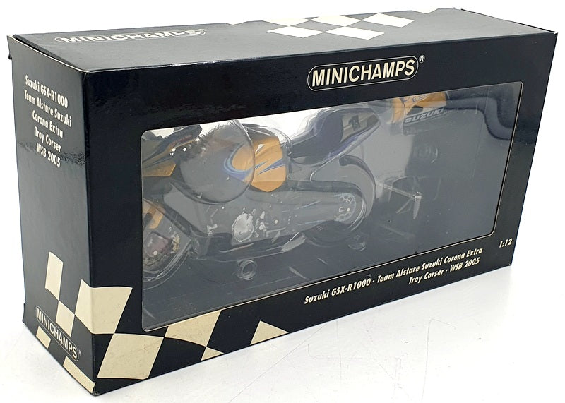 Minichamps 1/12 Scale 122 052211 - Suzuki GSX-R1000 Alstare Corona Corser 2005